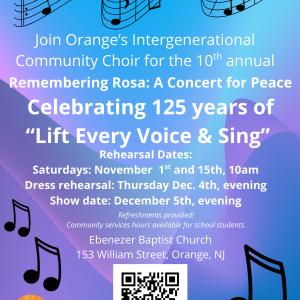 Remembering Rosa Intergenerational Community Choir