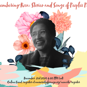 Remembering Rosa: Stories & Songs of People's Power